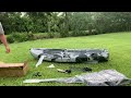 BKC FPK 8-foot Single Foldable Kayak w/ Pedal Drive, Paddle & Seat, Unpacking/Unboxing!