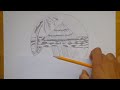 How to draw a scenery Easy drawing drawing pictures pencil art how to draw a landscape