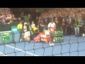 Murray celebrates his Davis Cup win - 500 miles