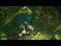 Relaxing Video Game Music with Rain Ambiance