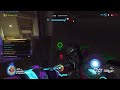 Overwatch Enemy Zarya bubbled an Invisible Sombra and got her killed