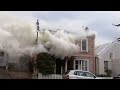 PREGNANT woman Escapes house fire