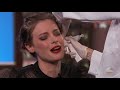 Terrified Gillian Jacobs Gets Her Ears Pierced on Kimmel