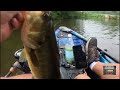 Beating the storm on the kayak. Fish were biting at the end.