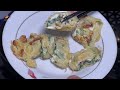 How to fry chicken egg rolls #streetfoody