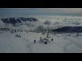 Mount Baldy - Mountaineering Route -  Baldy Bowl - Drone