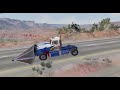 BeamNG !! RAM PLOW MADNESS POLICE CHASE !!