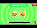 Guess the Animal By Emoji | Emoji Quiz | Animal Guessing Game