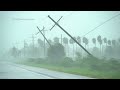 RAW VIDEO: High winds from Hurricane Ida at Golden Meadow, Louisiana