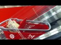 Graeginator Rides The Escalator With Cart at Target on Clark St. & Roosevelt Rd. in Chicago, IL