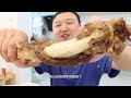 10kg steak, A Qiang makes ”braised steak”, soft, tender and juicy, eating it with a big bite is rea