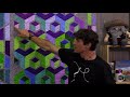 Make a 3D Tumbling Blocks Quilt with Rob!