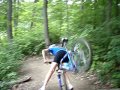 Epic Blonde Mountain Bike Fail