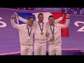 JO PARIS 2024 - L'historique Marseillaise collective du triplé français en BMX Racing