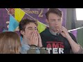 THOMAS DOHERTY & CAMERON BOYCE TRY DUTCH FOODS AND GAMES