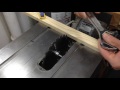 Changing a Tablesaw Blade