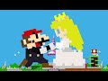 If Robo Mario vs Mega Grrrol Gold x Lava Calamity | Game Animation