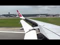 4K HDR | Thai Air Asia | Airbus A320 Landing at Singapore Changi Airport with fast PTU noise!