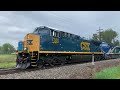 New SD23T4 Rebuilds Test on the Wabtec Test Track!