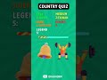 GUESS THE COUNTRY QUIZ | Easy, Medium, Hard, Expert, Legend levels | Emoji Quiz