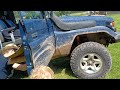 offroad suzuki samurai (sj413) and toyota landcruiser (hzj74) freizeitpark mammut