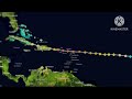 The Track of Hypothetical Hurricane Will
