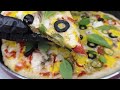 Easy breakfast pizza in pan! Doesn’t need oven!