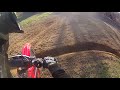 CRF230 ON A BACKYARD MX TRACK