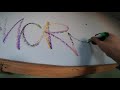 Graffiti review with Wekman.  Solid markers - PART 1