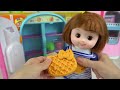 Baby Doll Refrigerator and food toys play