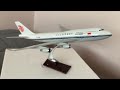 Resin airplane model Air China 747 -400 review 47CM 1/150 Scale
