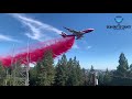 Boeing 747 Global Super Tanker Fire Retardant Drop