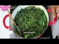 HOW TO MAKE SPECIAL VEGETABLE  SOUP WITH UGU AND WATERLEAF || IGBO STYLE  #nigerianfood #africanfood