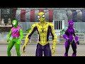3 Spiderman shark and his amazing friend Superheroes rescue baby family fight Badguy Joker love girl