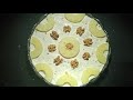 No Bake Pineapple and Walnut Cold Cake Recipe | Cake Recipe without Oven | Easy to make Cake Recipe