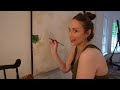 painting art for our living room & kitchen renovation updates