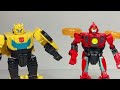 Transformers Earthspark Cyber-Combiner Twitch and Robbie Malto Action Figure!