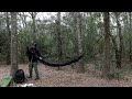 Guy from the City vs 1st Camping Hammock Tent Setup in Real Time