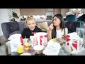 KFC MUKBANG With My ROOM MATE! Answering *JUICY* Questions!