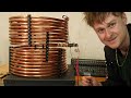 COPPER PIPE MADE INTO A STUDIO DELAY THAT RUNS AT THE SPEED OF SOUND