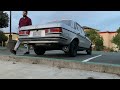 1981 Mercedes-Benz 280E exhaust rev