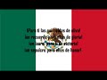 Himno Nacional Mexicano con Letra