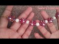 Beads bracelet//Beautiful bracelet//Easy flowery bracelet making. DIY. step by step DIY guide #beads