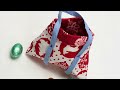 🎄 CHRISTMAS GIFT IN 10 MINUTES from fabric scraps | Sewing tricks and tips | Sewing for beginners