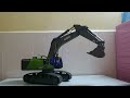 RC EXCAVATOR HOUINA 1593 II UNBOXING AND FIRST TESTING II