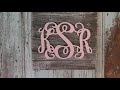 DIY Personalized Farmhouse Wall Decor