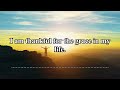 Beautiful LIfe Affirmations | Powerful Morning Gratitude Affirmations | Positive Mindset and Success