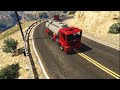 Israeli Secret Weapon Supply Convoy Badly Destroyed by Irani Fighter jets & Helicopters -GTA5