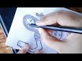 How to draw a setting girl taking selfie #artdrawing  #pencilskitch #trending #youtubevideo