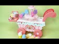 8 Minutes Satisfying with Unboxing Cute Pink Ice Cream Car Store Review Toys